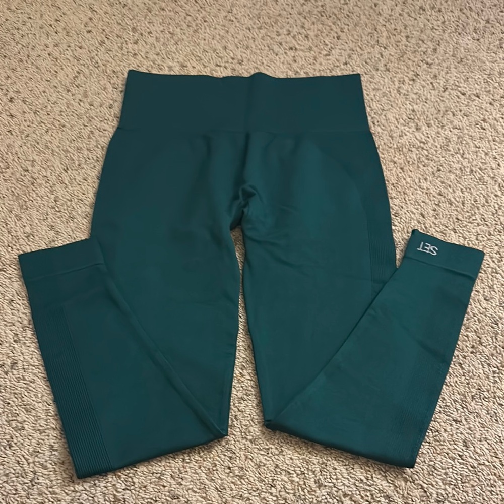 Set Active Green Leggings